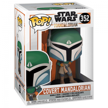 FUNKO POP! - Star Wars - The Mandalorian Covert Mandalorian #352